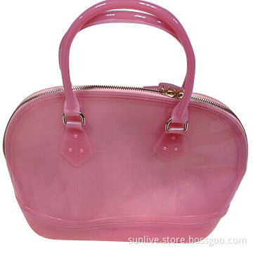 Silicone hand bag, pillow bag, design silicone ladies bag